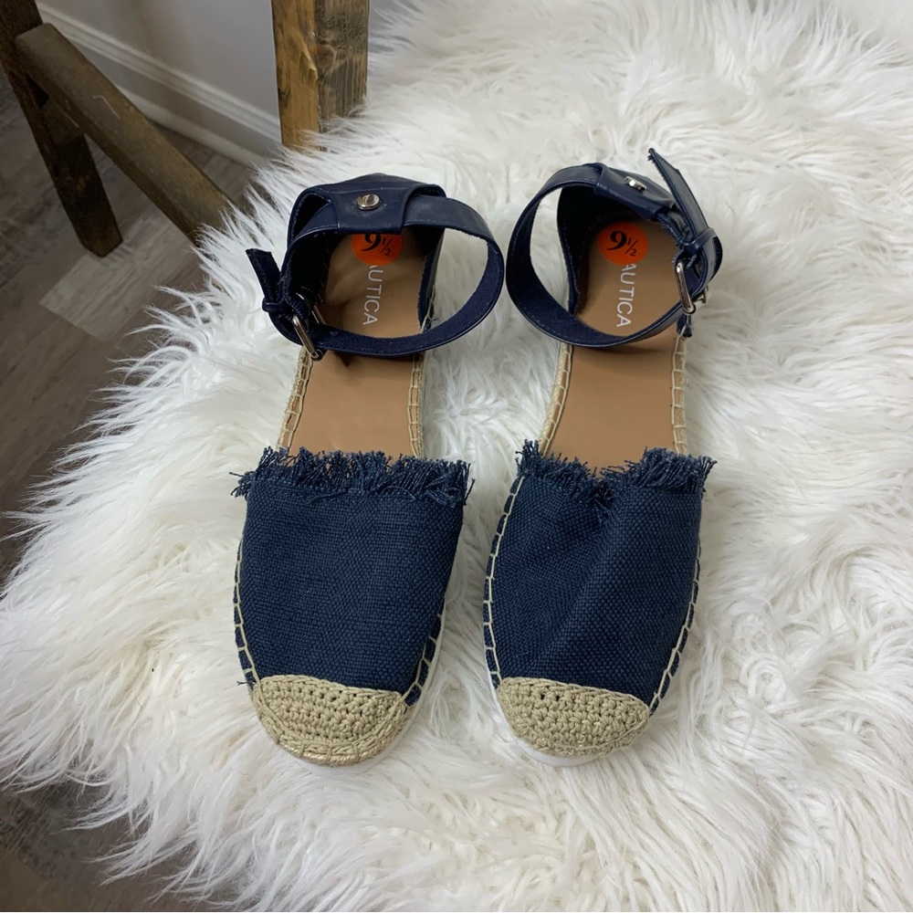 Nautica Espadrille Wedge Platform Sandal